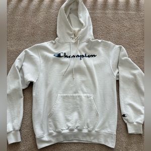 champion medium sweatshirt (small stain just below the C in champion)